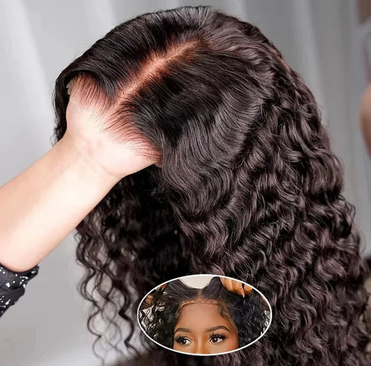 To Wear Pre Cut Lace Wear And Go Glueless Wigs 6x4 Lace Human Hair Wig