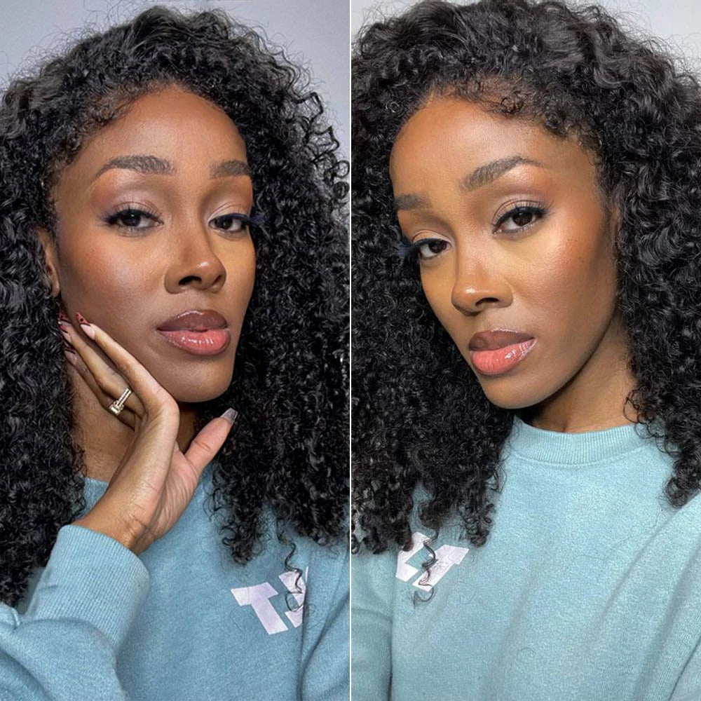 Lace Front Wigs Transparent 4x4 Closure Human Hair Wig Natural Hairline